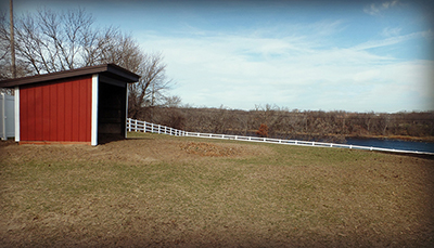 view of the Mississippi river